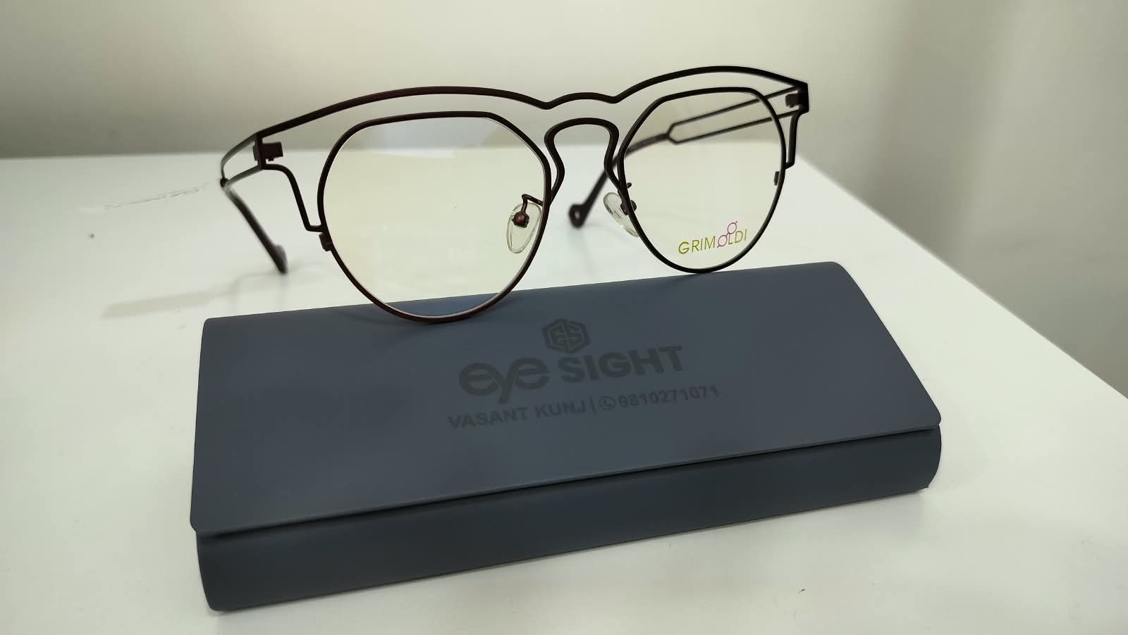 Grimoldi round frame at Eye Sight