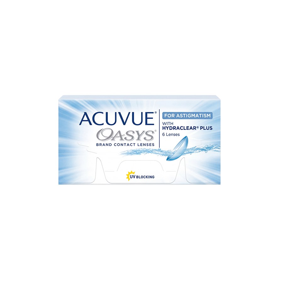 Acuvue Oasys Bi-weekly Toric Clear Contact Lenses contact lenses available at Eye Sight Vasant Kunj