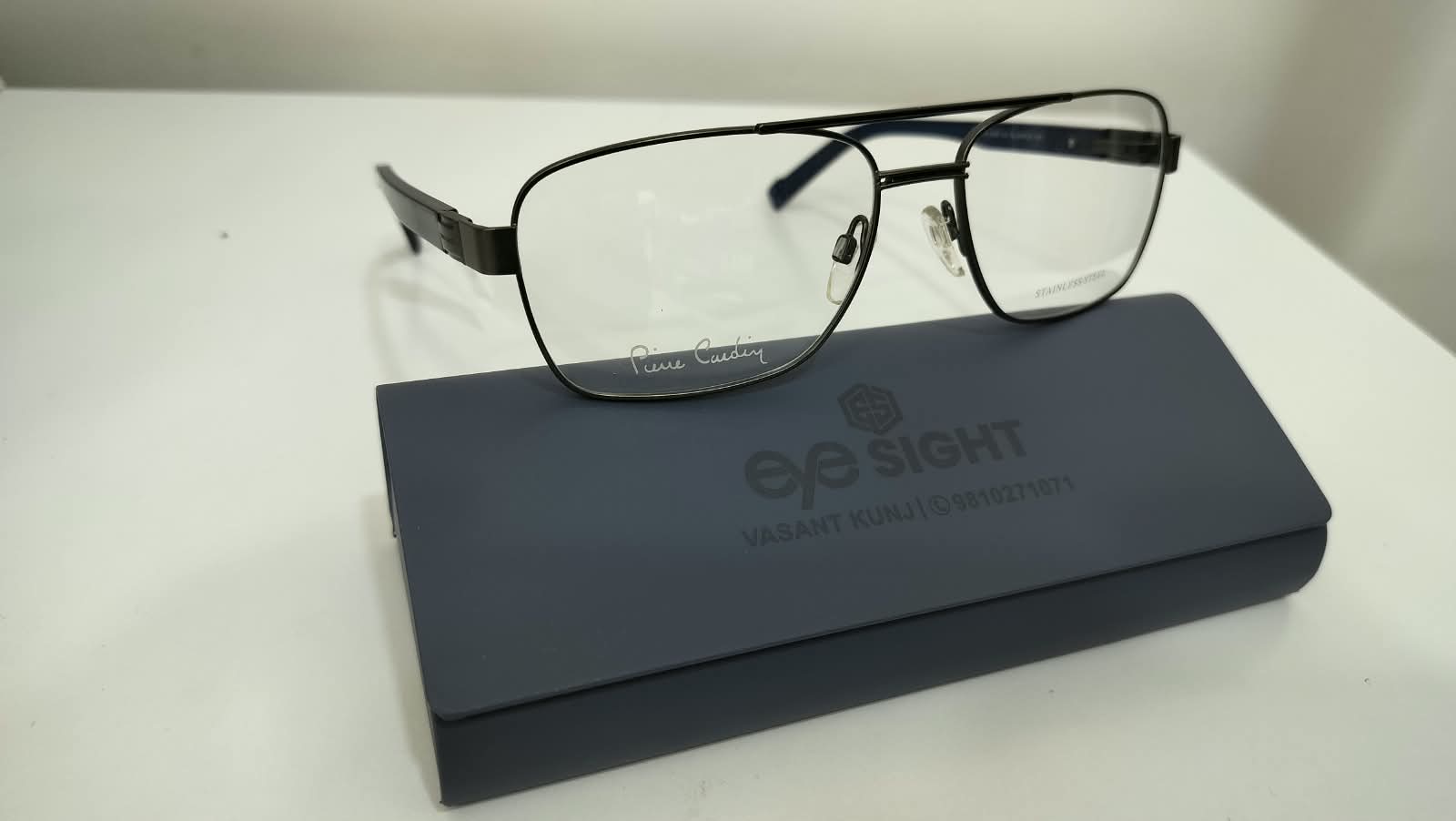 Pierre Cardin double-bridge frame at Eye Sight