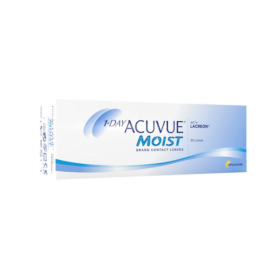 Acuvue Moist Daily Spherical Clear Base Curve 9.00 Contact Lenses contact lenses available at Eye Sight Vasant Kunj