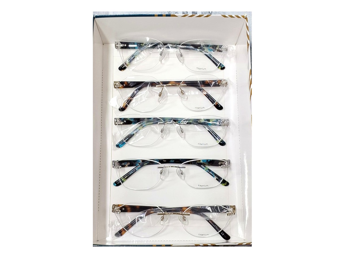 Titanium rimless frame collection at Eye Sight